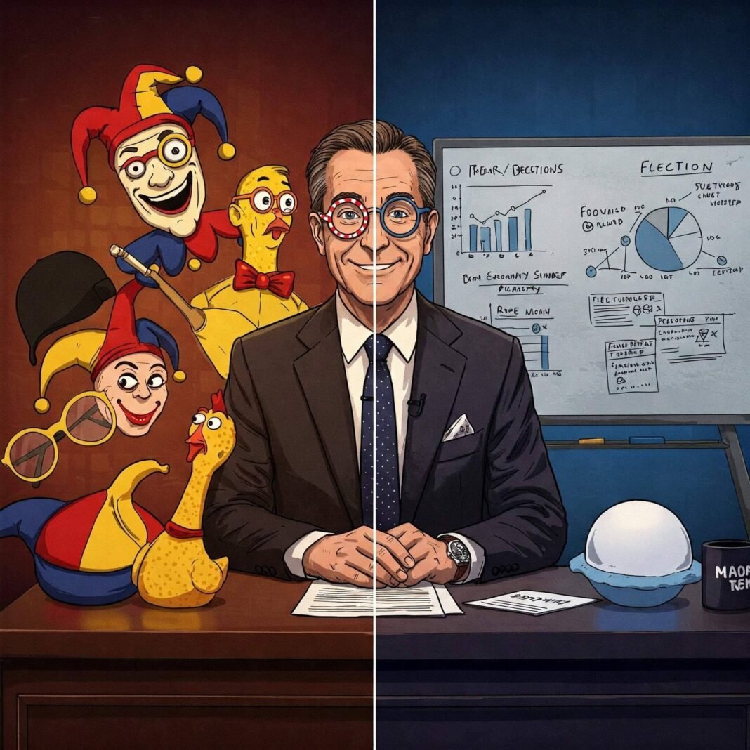 Late-Night Comedy or Political Commentary?